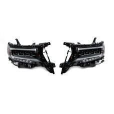 Передние фары Lexus-Design 4-LED V2 (2017-2025, 2 шт) для Toyota Land Cruiser Prado 150