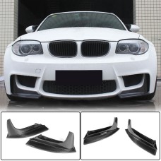 Накладки на передний бампер Flap Карбон (для 1M E82) для BMW 1 серия E81/82/87/88 2004-2011 гг