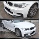Накладки Flap на передний бампер (для 1M E82, Карбон) для BMW 1 серия E81/82/87/88 2004-2011 гг Накладки Flap на передний бампер (для 1M E82, Карбон) для BMW 1 серия E81/82/87/88 2004-2011 гг