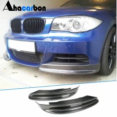 Накладки на передний бампер Flap Карбон (для E82 M-Sport) для BMW 1 серия E81/82/87/88 2004-2011 гг