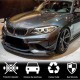 Накладки на передний бампер (для F87 M2, Карбон) для BMW 2 серия F22/23 2014-2021 гг