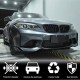 Накладки на передний бампер Flap (для F87 M2/M2C, Карбон) для BMW 2 серия F22/23 2014-2021 гг