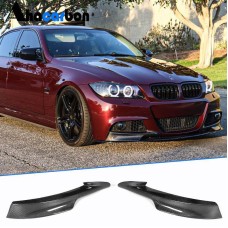 Накладки на передний бампер Flap (для E90 2008-2011 M-Sport, Карбон) для BMW 3 серия E-90/91/92/93