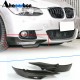 Накладки на передний бампер Flap (для E92/E93 M-Sport 2006-2009, Карбон) для BMW 3 серия E-90/91/92/93