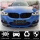 Накладки на передний бампер Flap (для F34 M-Sport, Карбон) для BMW 3 серия F-30/31/34 2012-2019 гг