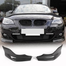 Накладки на передний бампер Flap Карбон (для M-Sport) для BMW 5 серия E-60/61 2003-2010 гг
