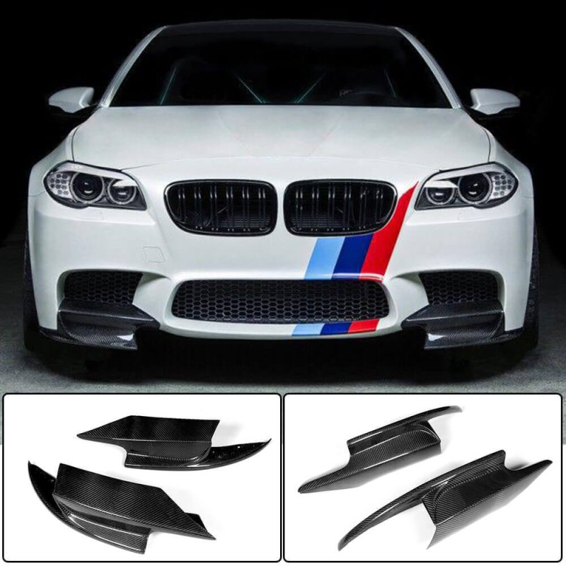 Накладки на передний бампер Flap (для F10 M5, Карбон) для BMW 5 серия F-10/11/07 2010-2016 гг