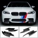 Накладки на передний бампер Flap (для F10 M5, Карбон) для BMW 5 серия F-10/11/07 2010-2016 гг