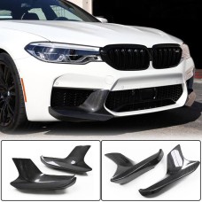 Накладки на передний бампер Flap Карбон (для M5 2017-2020) для BMW 5 серия G30/31