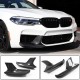 Накладки на передний бампер Flap Карбон (для M5 2017-2020) для BMW 5 серия G30/31