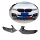 Накладки на передний бампер Flap Карбон V1 (для M-Sport 2017-2020) для BMW 5 серия G30/31