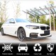 Накладки на передний бампер Flap Карбон V4 (для M-Sport 2017-2020) для BMW 5 серия G30/31