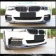 Накладки на передний бампер Flap Карбон V4 (для M-Sport 2017-2020) для BMW 5 серия G30/31