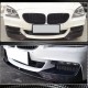 Накладки на передний бампер Flap Карбон V2 (для M-Sport) для BMW 6 F12/F13/F06 2011-2018 гг