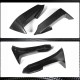 Накладки на передний бампер Flap Карбон V2 (для M-Sport) для BMW 6 F12/F13/F06 2011-2018 гг