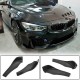 Накладки на передний бампер Flap V1 (для F82/F83, Карбон) для BMW 4 серия F-32 2012-2020 гг