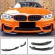 Накладки на передний бампер Flap V2 (для F82/F83, Карбон) для BMW 4 серия F-32 2012-2020 гг