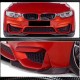 Накладки на передний бампер Flap V2 (для F82/F83, Карбон) для BMW 4 серия F-32 2012-2020 гг