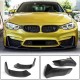 Накладки на передний бампер Flap V4 (для F82/F83, Карбон) для BMW 4 серия F-32 2012-2020 гг