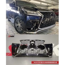 Передній бампер в стилі LX600 2024 (для 2016-2021) для Lexus LX570/450d