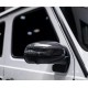 Накладки на зеркала Carbon (2 шт) для Mercedes G сlass W463 2018-2024 гг