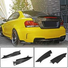 Накладки на задний бампер Flap Карбон (для E82 1M) для BMW 1 серия E81/82/87/88 2004-2011 гг