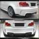 Накладки Flap на задний бампер (для E82 1M, Карбон) для BMW 1 серия E81/82/87/88 2004-2011 гг Накладки Flap на задний бампер (для E82 1M, Карбон) для BMW 1 серия E81/82/87/88 2004-2011 гг