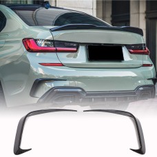 Накладки на задний бампер Flap (для M-Sport 2018-2022, Карбон) для BMW 3 серия G20/21 2018- гг