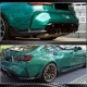 Накладки на задний бампер Flap V2 (для G80, Карбон) для BMW 3 серия G20/21 2018- гг