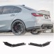 Накладки на задний бампер Flap V3 (для G80, Карбон) для BMW 3 серия G20/21 2018- гг