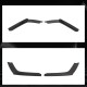 Накладки на задний бампер Flap V2 (для F82/F83, Карбон) для BMW 4 серия F-32 2012-2020 гг