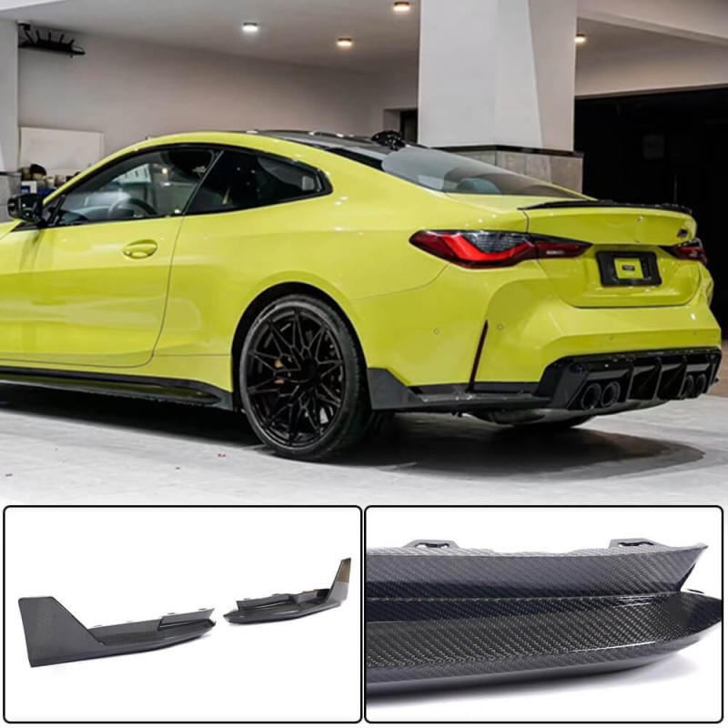 Накладки на задний бампер Flap V2 (для G82/G83) для BMW 4 серия G22/23/26 2020- гг
