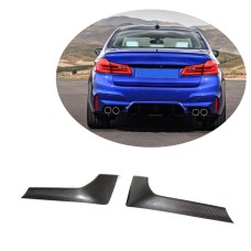Накладки на задний бампер Flap Карбон (для F90 2017-2020) для BMW 5 серия G30/31