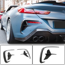 Аэродинамические накладки на задний бампер Dry Carbon Fiber (для M-Sport) для BMW 8 серия G14/G15/G16