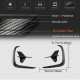 Аэродинамические накладки на задний бампер Dry Carbon Fiber (для M-Sport) для BMW 8 серия G14/G15/G16