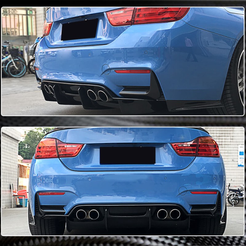 Накладка на задний бампер Flap FRP V2 (для F80) для BMW 3 серия F-30/31/34 2012-2019 гг Накладка на задний бампер Flap FRP V2 (для F80) для BMW 3 серия F-30/31/34 2012-2019 гг