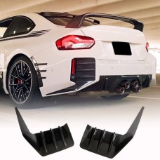 Накладки на задний бампер Flap Карбон V5 (для G87) для BMW 2 серия G42 2021- гг