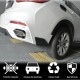 Накладки на задний бампер Flap Карбон (для M-Sport) для BMW X6 F-16 2014-2019 гг