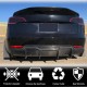 Диффузор заднего бампера Карбон V4 (2016-2022) для Tesla Model 3