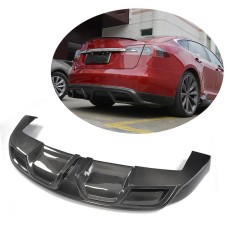 Дифузор заднього бампера Карбон (2012-2015) для Tesla Model S