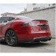 Диффузор заднего бампера Карбон (2012-2015) для Tesla Model S