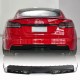 Диффузор заднего бампера Карбон V2 (2021-2023) для Tesla Model S