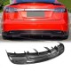 Диффузор заднего бампера Карбон V1 для Tesla Model S