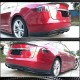 Диффузор заднего бампера Карбон V1 для Tesla Model S