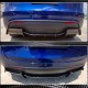 Диффузор заднего бампера Сухой карбон V1 (2019-2021) для Tesla Model Y