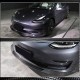 Накладка на передний бампер Lip Карбон V2 (2016-2022) для Tesla Model 3