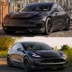 Передний Бампер Лип ABS V9 (2017-2023) для Tesla Model 3 2017- гг