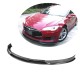 Накладка на передний бампер Lip Карбон (2012-2015) для Tesla Model S