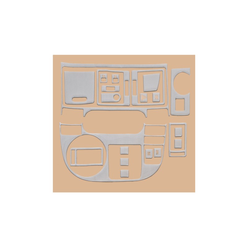 Накладки на панель Алюминий для Volkswagen T5 Multivan 2003-2010 гг