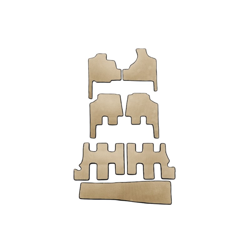 Коврики EVA (для Grand Voyager, АКПП, Бежевый) для Chrysler Voyager 2001-2007 гг